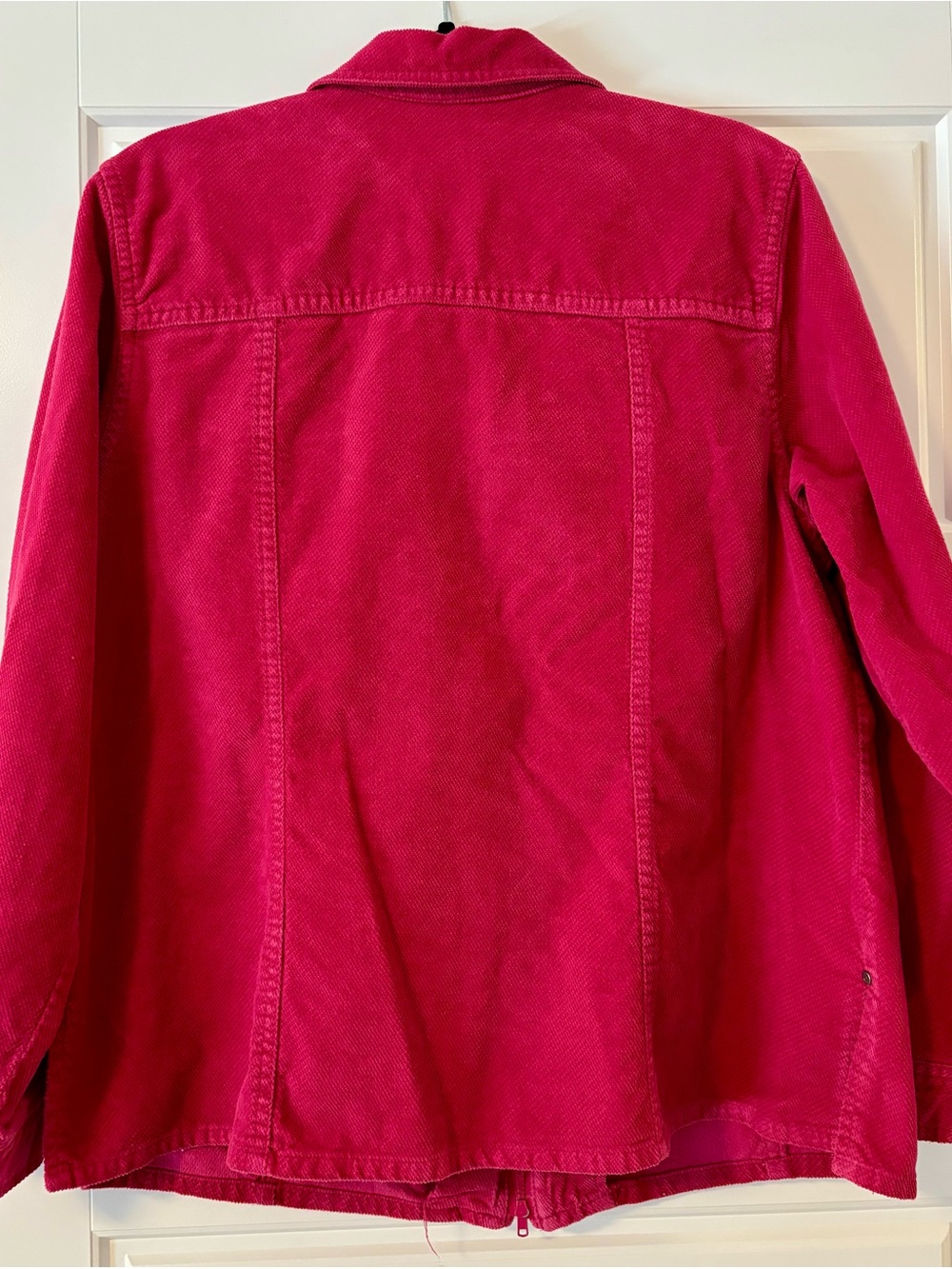 Women’s Fuchsia Shacket - Picture 2 of 4